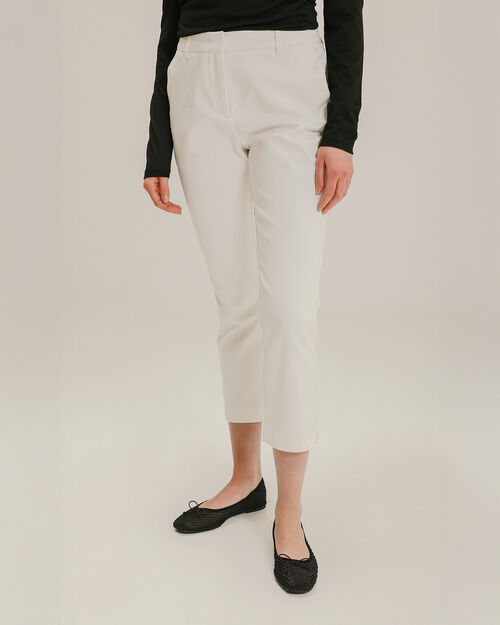 Pantalón Cropped Blanco
